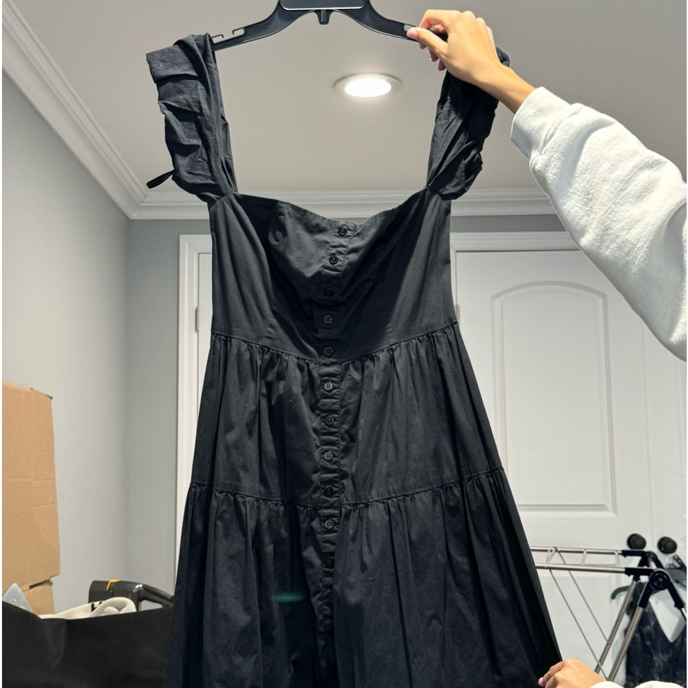 Black long dress